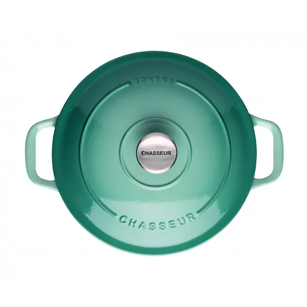 Cocotte en Fonte Ronde 24 cm Quartz Chasseur