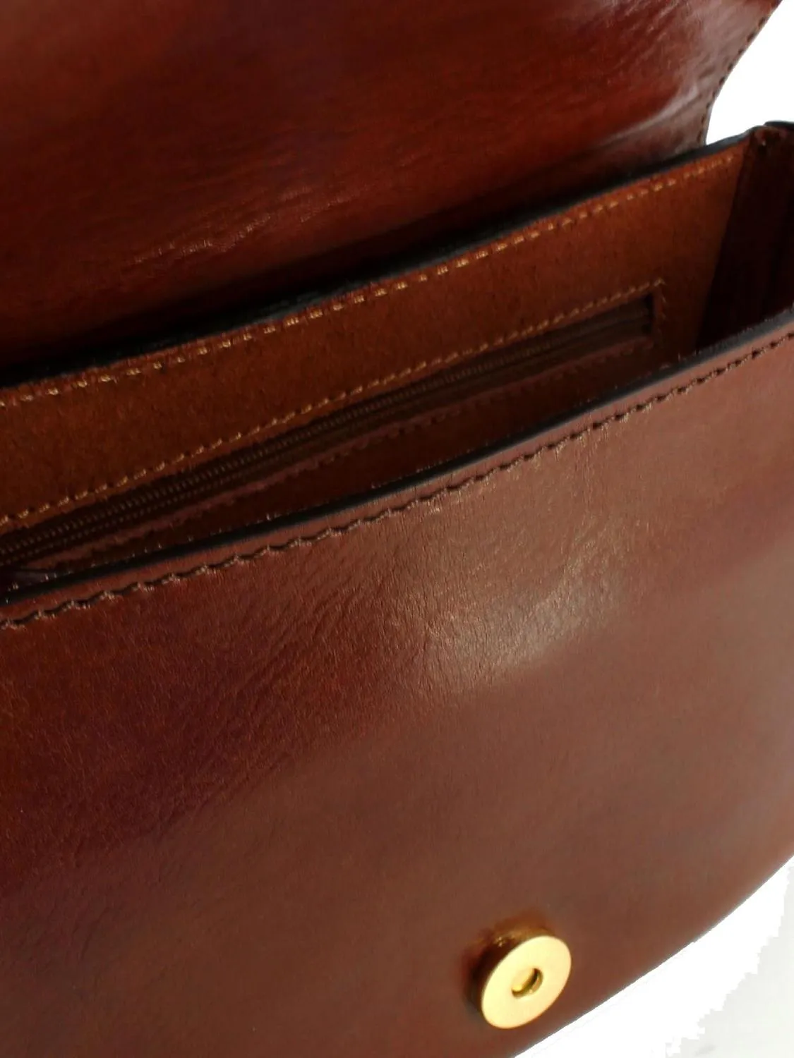 The Bridge Vittoria Mini Sac Bandoulière, En Cuir Marron - Achetez À Prix Outlet!